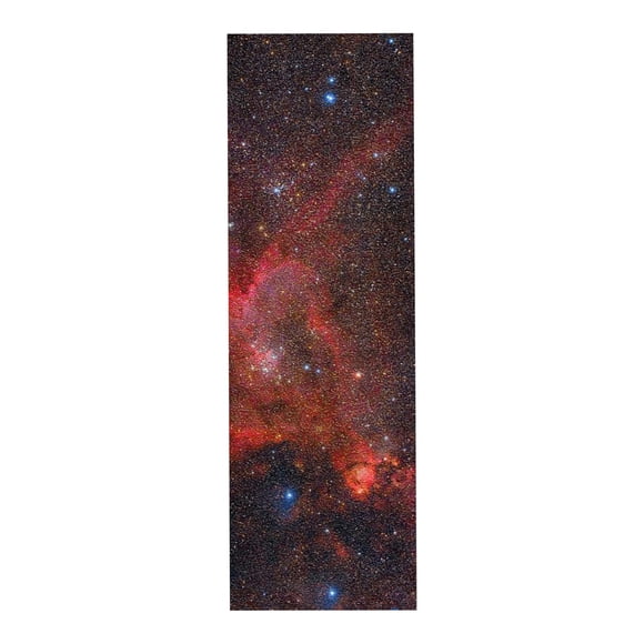 Calcomanía de agarre de cinta para Longboard Sunnimix Estrella Papel de lija para monopatín 28 cm x 84 cm