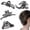 4PCS, variant on RVOV Matte Spider Gothic Hair Claw Clip, Halloween Dark Aesthetic Updo Hair Grip for Thick Hair, Sturdy Clamp for Women Girls Party Daily Use