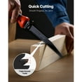 thumbnail image 4 of KFFKFF Jab Cutter, 6-inch Keyhole Cutter with Comfortable Handle, 8-in-1 Versatile Drywall Jab Cutter, Keen Jab Cutter with Triple Ground Blades, 4 of 9