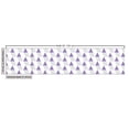 thumbnail image 3 of Ambesonne Violet Fabric by the Yard Upholstery, Triangular Rectangular Forms, 3 Yards, White Pale Taupe Mauve, 3 of 5