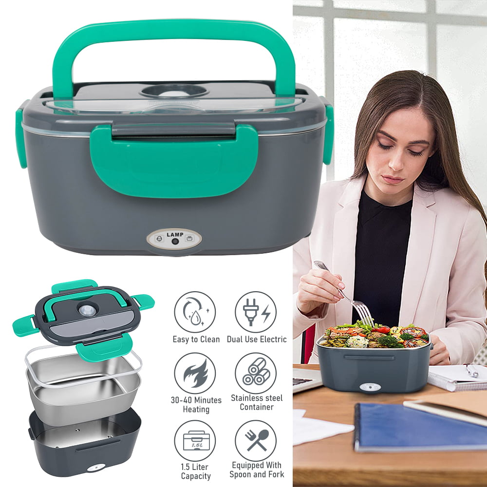 Couvkadl Electric Lunch Box Food Warmer, Heated Lunch Box for Men Women  Adults