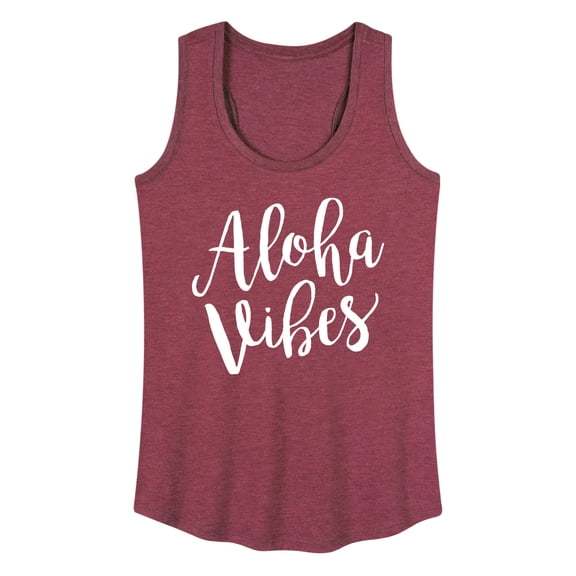 Instant Message - Aloha Vibes Graphic Racerback Tank