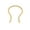 Antique Gold, variant on Titanium Plated Septum Retainer