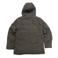 thumbnail image 2 of Lucky Brand Men's Faux Fur Lined Hooded Full Zip and Button Up Coat (Black, XL), 2 of 2