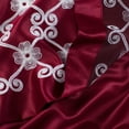 thumbnail image 3 of 5PC Window Set, Regal Home Collections Leila Embroidery Blackout Rod Pocket Curtain Panel, 3 of 7