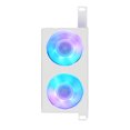 thumbnail image 1 of Likrtyny Radiador Enfriador Calor DDR4 DDR5 Enfriador AURA Sync para Computadora (blanco Sin Agujero), 1 of 9