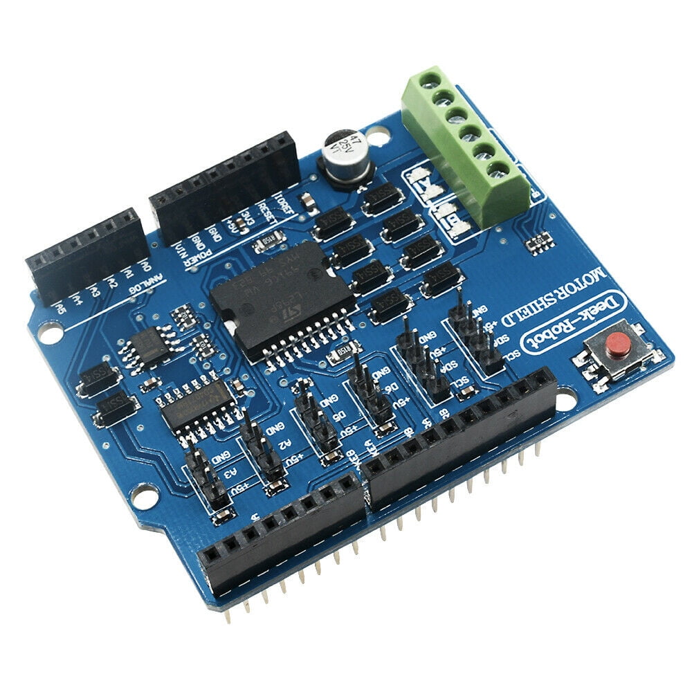 L298P Shield R3 DC Motor Driver Module 2A HBridge 2 Channel For Arduino 2560