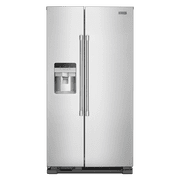 Maytag Mss25c4mg 36" Wide 24.5 Cu. Ft. Side By Side Refrigerator - Stainless Steel
