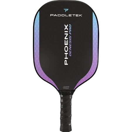 UPC: 0850008702716 | Paddletek Phoenix Genesis Pro Pickleball Paddle Aurora Purple Standard Grip