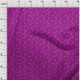 thumbnail image 3 of oneOone Rayon Purple Fabric Conversational Moustache Diy Clothing Quilting Fabric Print Fabric By Yard 56 Inch Wide, 3 of 4