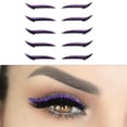 thumbnail image 4 of 2 pegatinas inteligentes para delineador de ojos, cinta auxiliar para párpados, sombra de ojos, tira de línea de ojos brillante, herramienta de maquillaje 4 piezas, 4 of 7