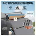 thumbnail image 3 of RV Cover 24-27 ft Class A - Waterproof Travel Trailer Cover, Non-Woven Fabric, All-Weather Protection, with Tire Covers, 3 of 7