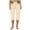 Beige, variant on Royisotas Cargo Capris for Women Plus Size Cotton Mid Rise Capri Pants Stretchy Travel Hiking Joggers Cargo Pants with Pockets