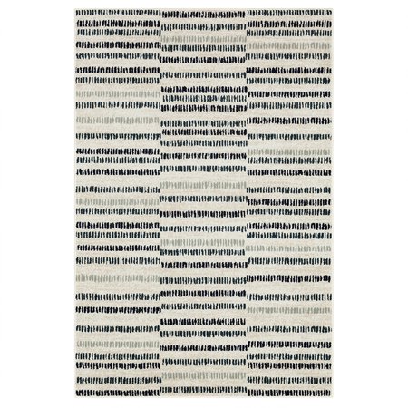 GAP Home Ladder Stripes Indoor Area Rug, Blue Multi, 5x7