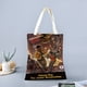 thumbnail image 2 of Jurassic World Chaos Theory Bolso de tela con estampado de lienzo para mujer, bolsa de compras reutilizable y estética, con cremallera interior, regalo para mujer,40*40cm., 2 of 6