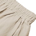 thumbnail image 6 of Capris Pants for Women Solid Color Wide Leg Summer Business Casual Trousers, 6 of 8