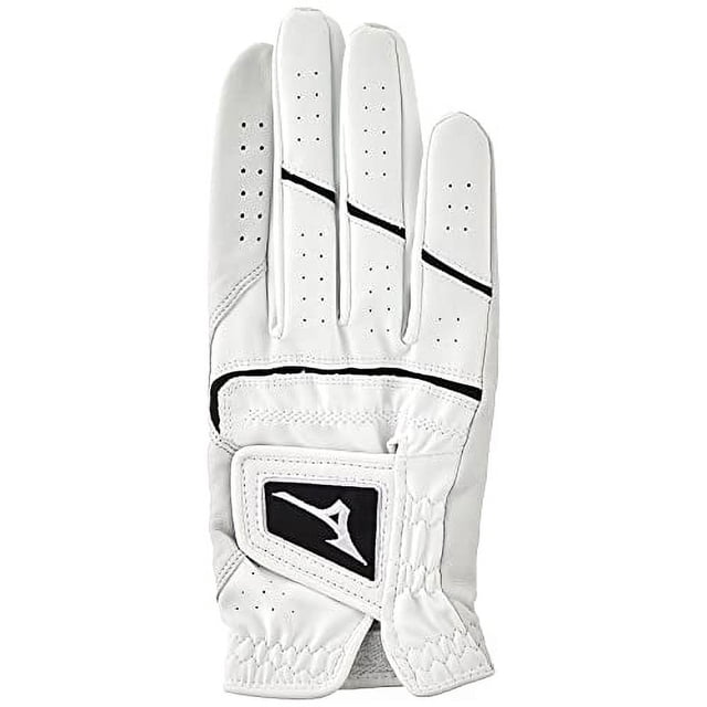 Guante de golf Mizuno Elite 2020 blanco/negro para mano derecha