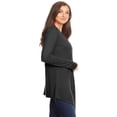 thumbnail image 2 of Women's Solid Casual Basic Comfy Loose Fit Long Sleeve Open Front cardigan, 2 of 4