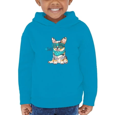 

Hand Drawn Corgi Portrait Swag Hoodie Toddler -Image by Shutterstock 2 Toddler