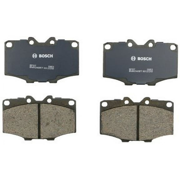 Bosch BP137 QuietCast Brake Pad Set Fits select: 1983-1988 TOYOTA PICKUP, 1981-1982 TOYOTA PICKUP / CAB CHASSIS