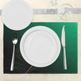 thumbnail image 3 of Ambesonne Animal Place Mats Set of 4, Peacock Bird Plumes, Standard Size, Green Blue, 3 of 6