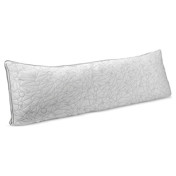 Nestl Gel Infused Memory Foam Pillow for Back and Shoulder Pain – Cooling Pillow for Sleeping – Hypoallergenic Bamboo Pillow with Adjustable Gel Fiber – Dust Mite Resistant Pillow – Body Size 20x54