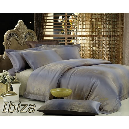King Size Jacquard Luxury Linens Bedding Duvet CoverDolce Mela DM449K