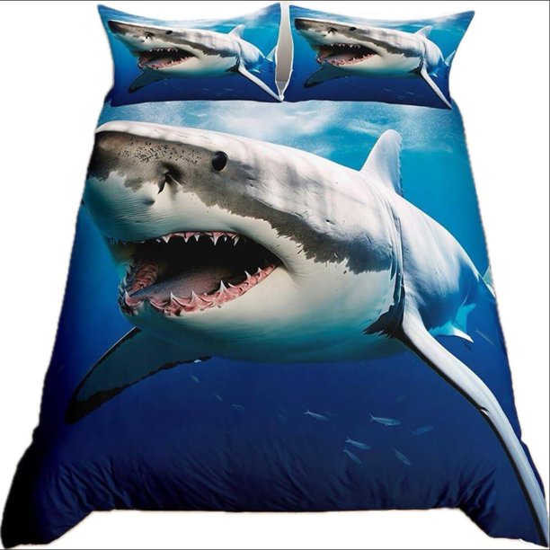 Fish Bedding Funda Nórdica Queen 3 Piezas Hawaiian Beach Theme Bedding Set