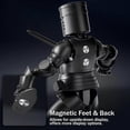 thumbnail image 4 of Dummy 13 Robot Action Figure in Armor,15th Generation Medieval Knight Action Fig, 4 of 5