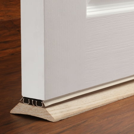 M-D Building Products 43820 36 in. Beige Vinyl Concealed Kerf/Channel Fit Under Door Seal