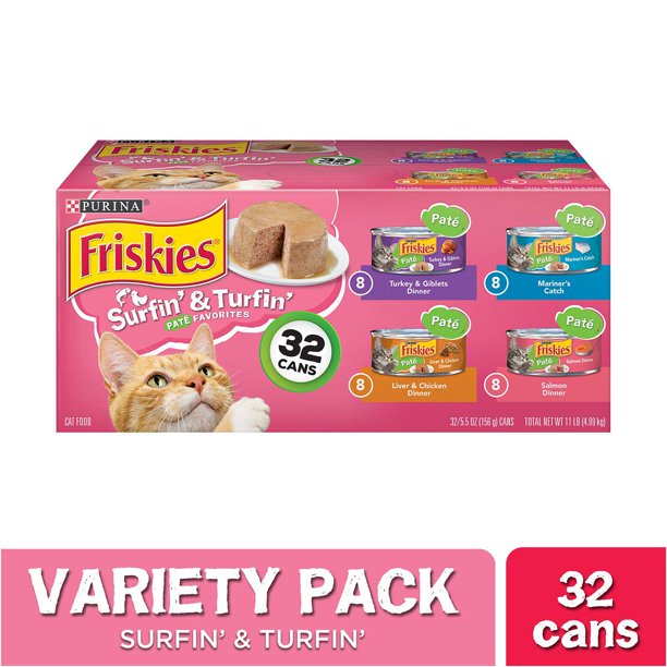 Friskies Surfin' and Turfin' All Life Stages Turkey, Chicken and Salmon