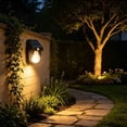 thumbnail image 6 of Gumesh Solar Wall Lights Outdoor, Dusk to Dawn Porch Lights Fixture, Waterproof Exterior Lighting with Clear Panel for Patio Entryway Front Door, Solar Wall Lantern Motion Sensor, 6 of 6