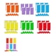 thumbnail image 4 of Pulseras de papel Bewildely 6 rollos impermeables adhesivas para fiestas amarillo, 4 of 6
