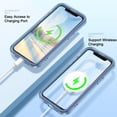 thumbnail image 3 of Allytechgroup iPhone 11 Pro Max Case with Screen Protector, Magnetic Back Cover Compatible with Magsafe Transparent Shockproof Drop Proof Phone Case for Apple iPhone 11 Pro Max, Blue, 3 of 8