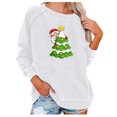 thumbnail image 2 of Pntutb moda mujer imprimir manga larga cómoda transpirable cuello redondo sudadera Pntutb Pntutb-8333, 2 of 6