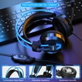 thumbnail image 4 of Voistek  Gaming Headsets with Noise Cancelling Mic, 3.5mm jack Wired Gaming Headphons for PS5, Xbox, PS4,Switch,Blue, 4 of 6