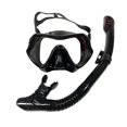 thumbnail image 1 of Gafas de buceo con montura grande para adultos, lentes de vidrio templado y cómoda falda de silicona, ideales para nadar y bucear, 1 of 5