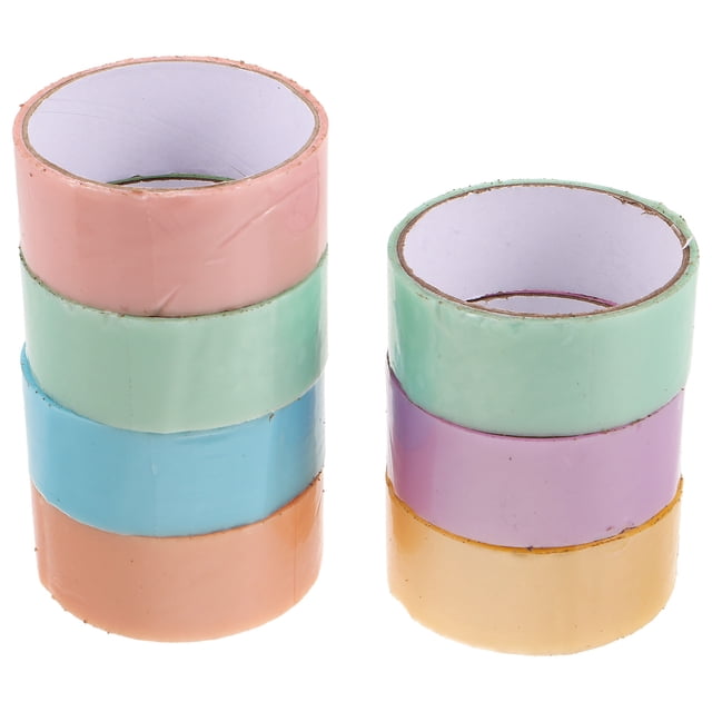 Raindrops Colored Duct Tape Assorted Colors Heavy Duty Adhesive for Packaging Crafting and Classroom Organization