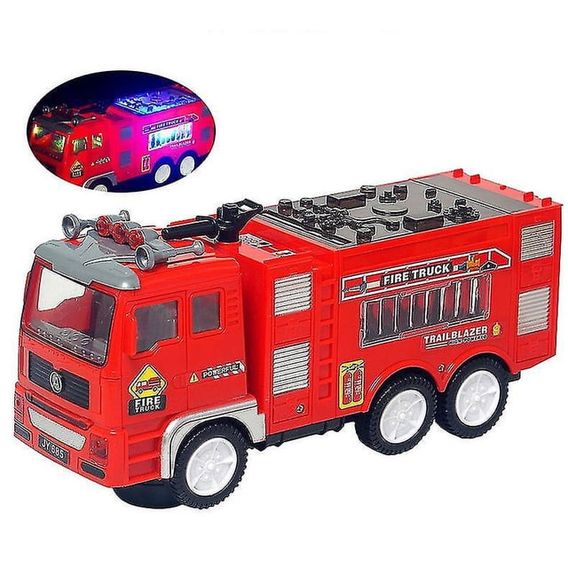 Camión de bomberos multifuncional YONGSHENG, modelo de aleación, coche de juguete, tamaño 26*13*8 cm