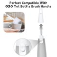 thumbnail image 3 of Cabezal de repuesto para cepillo de botellas compatible con cepillo para botellas OXO, 3 of 7