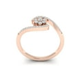 thumbnail image 3 of 0.75carat Round Cut Diamond Prong Fancy Ladies Engagement Bridal Ring Solid 10K Gold J SI2, 3 of 3