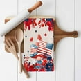 thumbnail image 3 of 4th of July Kitchen Towels Set of 2 Gnome American Flag Patriotic Dish Towels and Dishcloths Sets Decorative Tea Towel Memorial Liberty Independence Day Absorbent Hand Towels for Kitchen Bathroom, 3 of 6