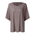 thumbnail image 4 of Womens Fashion Workout T Shirts Athletic Plus Size Tops Summer Trendy Clothes 2024 Short Sleeve Spring Tee, 4 of 5