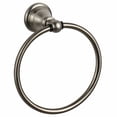 thumbnail image 2 of Ultra Faucets UFA41030 Traditional Collection Chrome Metal Towel Ring, 2 of 3