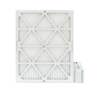 21-1/2 x 23-5/16 x 1 MERV 10 Pleated Air Filters by Glasfloss. 6 Pack. Replacement filters for Carrier, Payne, & Bryant.