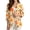 Autumn Maple Leaf, variant on FKELYI Halloween Pumpkin Bat Duck Print Womens Faux Linen Blazer Casual Lapel Design Suit Jacket with Pockets Linen-Like Cardigan Coat for Spring Fall 3/4 Sleeve Work Blazer, S