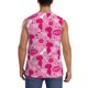 thumbnail image 4 of Fotbe Poodle Dog Men's Camiseta sin Mangas Estampada para Hombres, Playera Casual para Gimnasio, Entrenamiento, Playa-3X-Large, 4 of 7