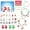 E, variant on Advent Calendar 2024 Christmas Advent Calendar 2024 2024 Christmas Advent Calendar Gifts, DIY Bracelet Making Kit for for Child Adult, 24-Days Christmas Countdown Calendar Jewelry Gifts