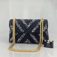 thumbnail image 3 of JIOMAY Bolso de mano dorado exquisito Bolsos de diseñador de lujo Bolso de noche de diseño triangular de alta calidad 2024 Bolsos de noche con contraste de color, 3 of 5