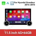thumbnail image 3 of ZWNAV 11.5 inch Android 15 Car Radio For Hyundai Grandeur 2014-2015 Car Multimedia Video Player GPS Navigation Carplay Head Unit Touch Screen 4G, 3 of 15